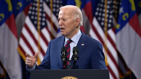Biden Loses To The Teleprompter Trying To Spell A Word, And Tells A Whopper About Walmart
