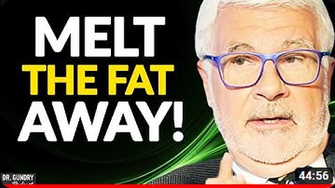 DO THIS Everyday To Burn Body Fat & LOSE WEIGHT _ Dr. Steven Gundry