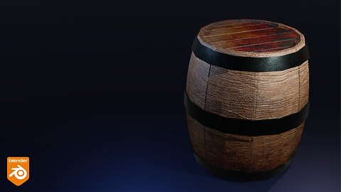 Wooden Barrel | Blender 4.1 Tutorial