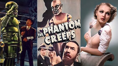 THE PHANTOM CREEPS (1939) Bela Lugosi, Robert Kent, Dorothy Arnold | Adventure, Crime | COLORIZED
