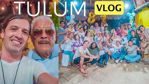 Tulum Vlog, I was invited to a Mexican Birthday Party in Tulum / 81 Springs for Machito