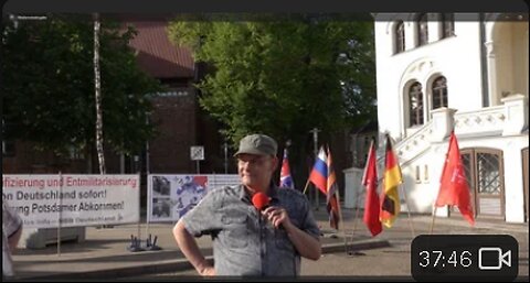 Wer Russland hasst muss Deutschland verlassen! Wittenburg MV 2. Mai 2024