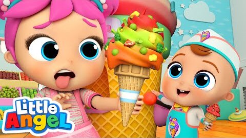 My Ice Cream Machine | Little Angels Nursery Rhymes & Kids Songs