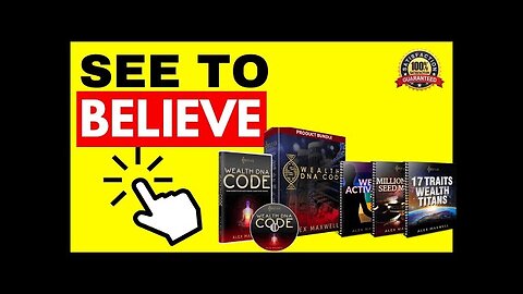 WEALTH DNA CODE ALEX MAXWELL (WARNINGS ABOUT WEALTH DNA CODE ACTIVATION) - Wealth DNA Code REVIEWS
