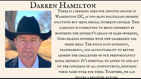 Darren Hamilton for US Congress