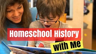 Homeschool History lesson Teach With Me : An Honest Look at a Homeschool Lesson Taught to 4 kids
