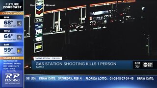 Shooting at a Tampa gas station