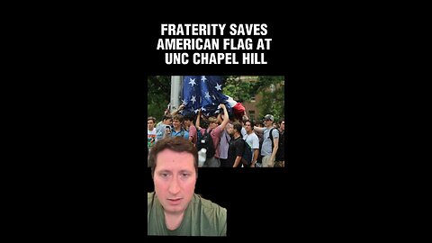 Fraternity saves USA flag at UNC Chapel Hill 🇺🇸