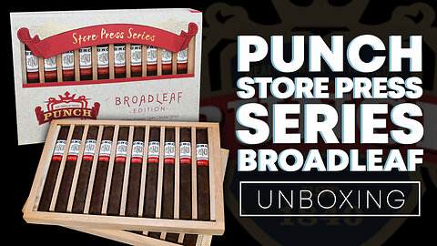Punch Store Press Series Broadleaf Unboxing