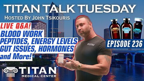 Titan Talk Tuesdays | Live Q&A! 🎙️| IGF-1 LR3 | MK677 | BPC-157 & More!
