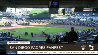 San Diego Padres FanFest underway at Petco Park