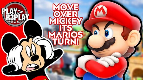 Move over Mickey it’s Mario’s turn