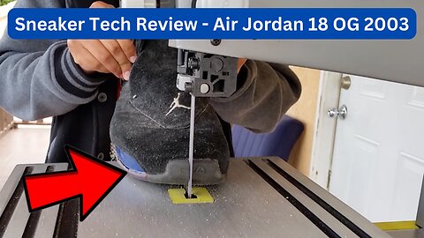 Sneaker Tech Review - Air Jordan 18 OG 2003