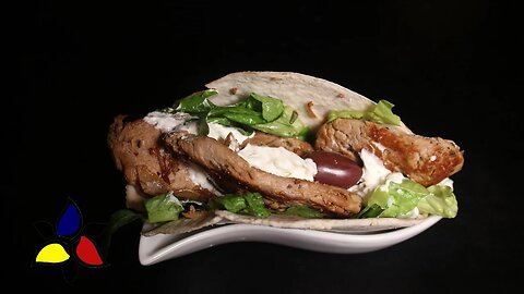 Pork Gyro on Pita - Keto Meals