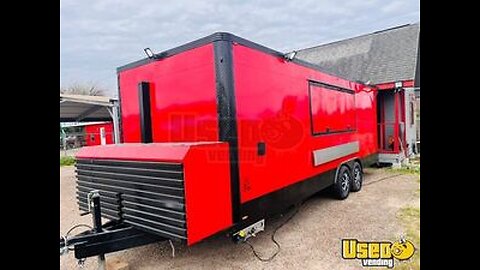 New - 2023 8' x 22' Kitchen Food Trailer | Food Concession Trailer for Sale in Texas