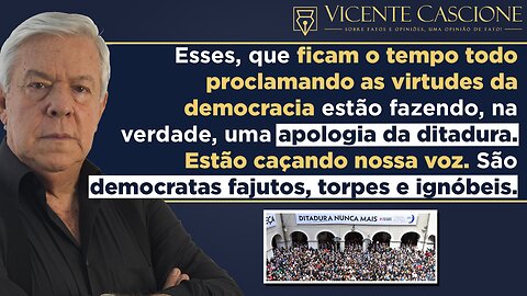 DEGENERAÇÃO DO AMBIENTE UNIVERSITÁRIO E OS DITADORES QUE SE ESCONDEM ATRÁS DA DEFESA DA DEMOCRACIA