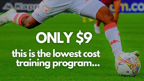 The LEAST EXPENSIVE soccer training program I have for you...