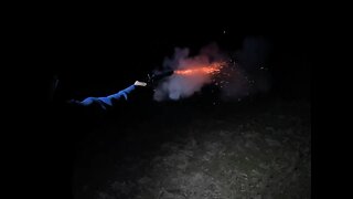 Slow Motion Black Powder