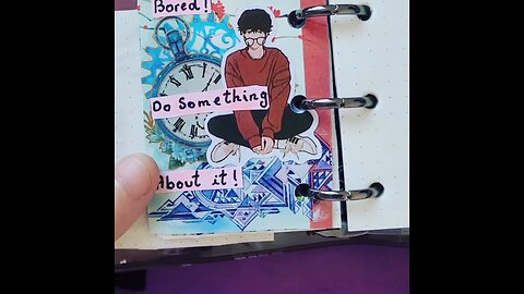 ASMR | SCRAPBOOKING | BORED DO SOMETHING ABOUT IT