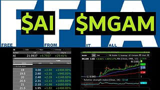 $MGAM GOES BERSERK 200% $AI CALLS PRINT 1650% - DISCORD MEMBERS GET THE INFO