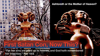 New York Supreme Court has a demonic statue called "Now" placed on top as a new symbol of Law?
