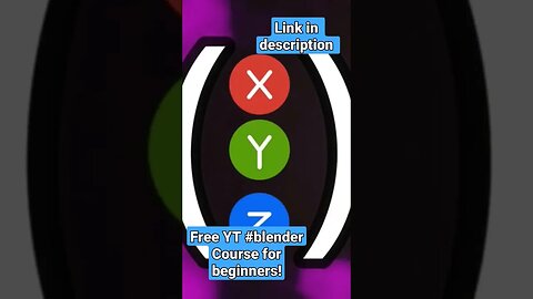 Free #blender course for Beginners and intermediates!