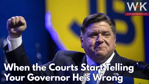 When the Courts Start Telling Your Governor He's Wrong