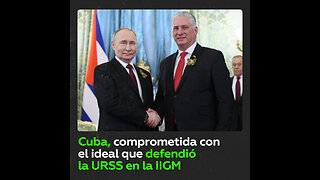 Putin: "Patriotas cubanos también participaron en la guerra contra el nazismo"