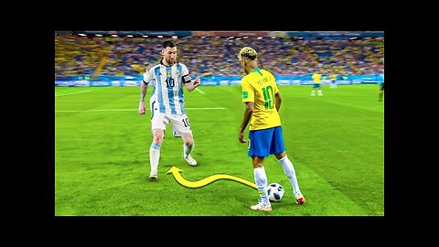 When Neymar Tried to Face Messi Brazil