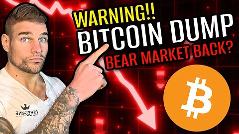 ⚠️ BEAR MARKET BACK??!?!⚠️ (BITCOIN FALLING VERY QUICKLY)