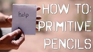 How to Make a Primitive Pencil | The Survival Summit | Survival Skills