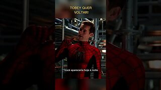 Tobey quer voltar a viver o Homem-Aranha!