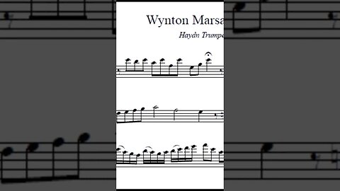 Haydn Trumpet Concerto 1st Mov - Cadenza 04 by Wynton Marsalis