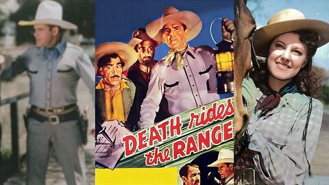 DEATH RIDES THE RANGE (1939) Ken Maynard, Fay McKenzie & Ralph Peters | Western | B&W