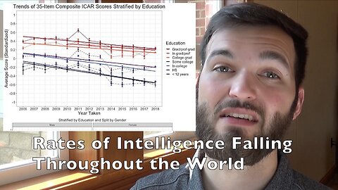 Rates Of Intelligence Falling Throughout The World