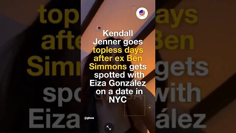 Kendall Jenner Goes Topless #kendalljenner #shorts #shortvideo