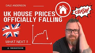 UK house price bubble has burst 💥 New Halifax data 2023