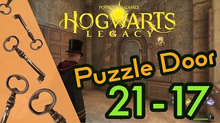 Hogwarts Legacy Puzzle Door 21 17 Unlock
