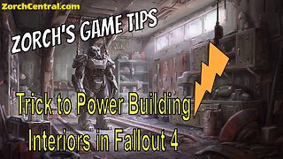 Trick to Power Building Interiors in Fallout 4