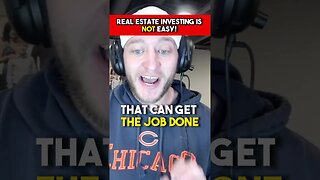 Real Estate Investing Is NOT Easy #shorts