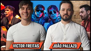 Victor Freitas e João Palazzo- Cantor e Marketing Digital- Podcast 3 irmãos #357
