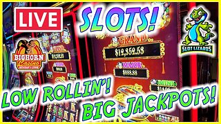 🔴 LIVE SLOTS LIZARD'S FAM!!! J'S LOW ROLLIN' WEDNESDAY! EPISODE 38! BIGHORN CASINO