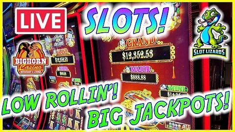 🔴 LIVE SLOTS LIZARD'S FAM!!! J'S LOW ROLLIN' WEDNESDAY! EPISODE 38! BIGHORN CASINO