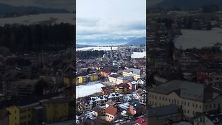 Cidades de montanha no inverno italiano ❄️