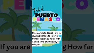 How far is Albuquerque to Puerto Penasco #shorts