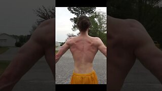 Outside Physique Update pt 6 #Shorts #bodybuilding #fitness #workout #natural #abs #pose #aesthetic