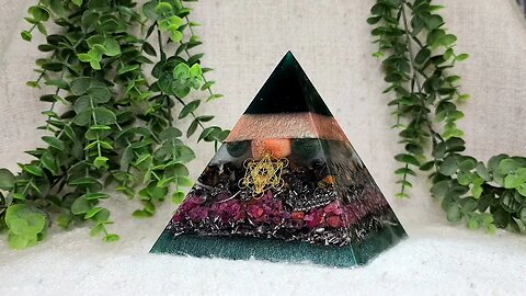 Ascension Orgonites Pyramid - THEA