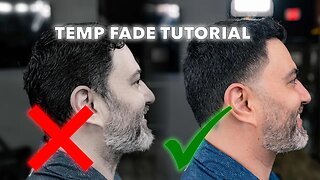 THE ULTIMATE BARBER TUTORIAL FOR A PERFECT TEMP FADE HAIRCUT