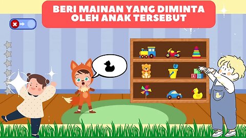 Game Anak Edukasi Hewan & Buah - Beri Mainan Yang Diminta Oleh Anak Tersebut #9