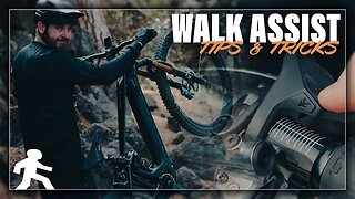 How to Use Walk Assist Mode on A Bosch eBike - eMTB Tips and Tricks
